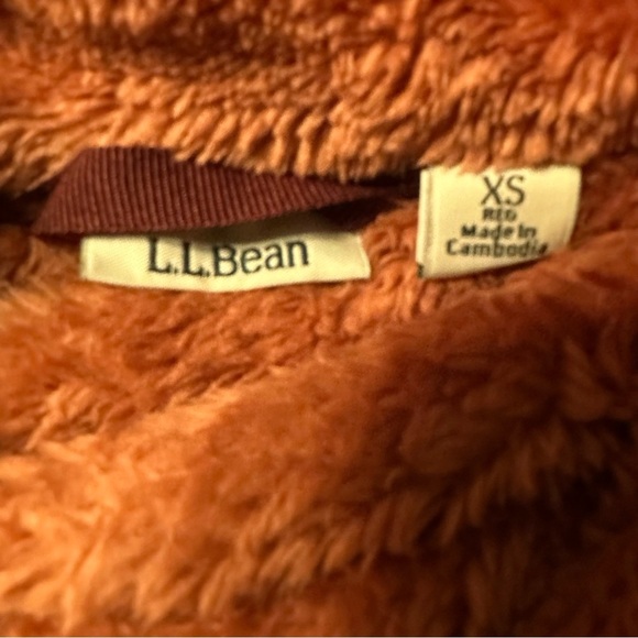 L.L.Bean Women’s Hi-Pile Fleece pull over size XS(c6 - Picture 6 of 16